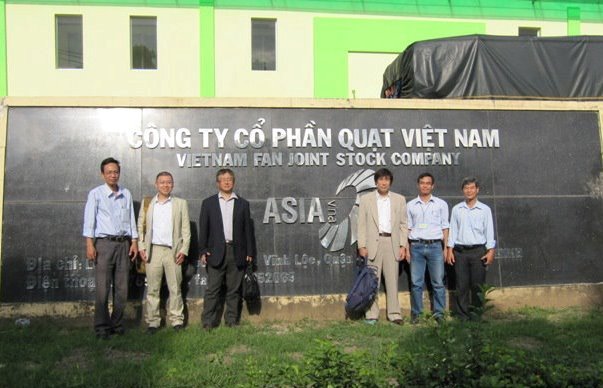 Thăm quan công ty quạt Việt Nam với SEGA (sega.com)